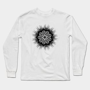 Beautiful Star Mandala Graphic Art GC-013 Long Sleeve T-Shirt